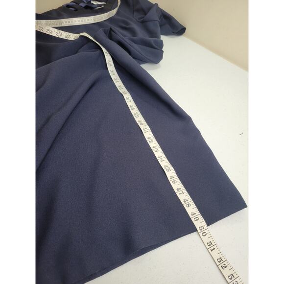 NWT VTG Nancy Michaels Royal Blue 2-Piece Formal Dress & Jacket Women's Size 18P - Picture 4 of 16